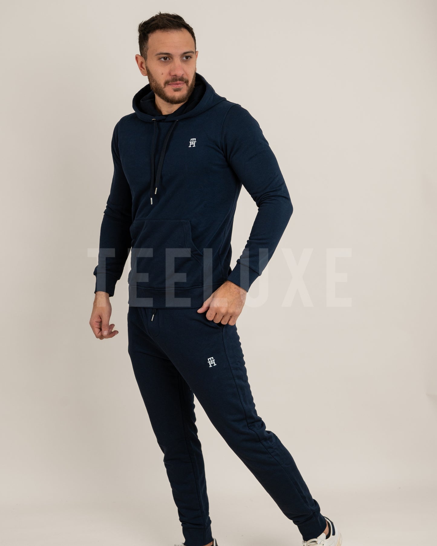 ensemble th sweat à capuche