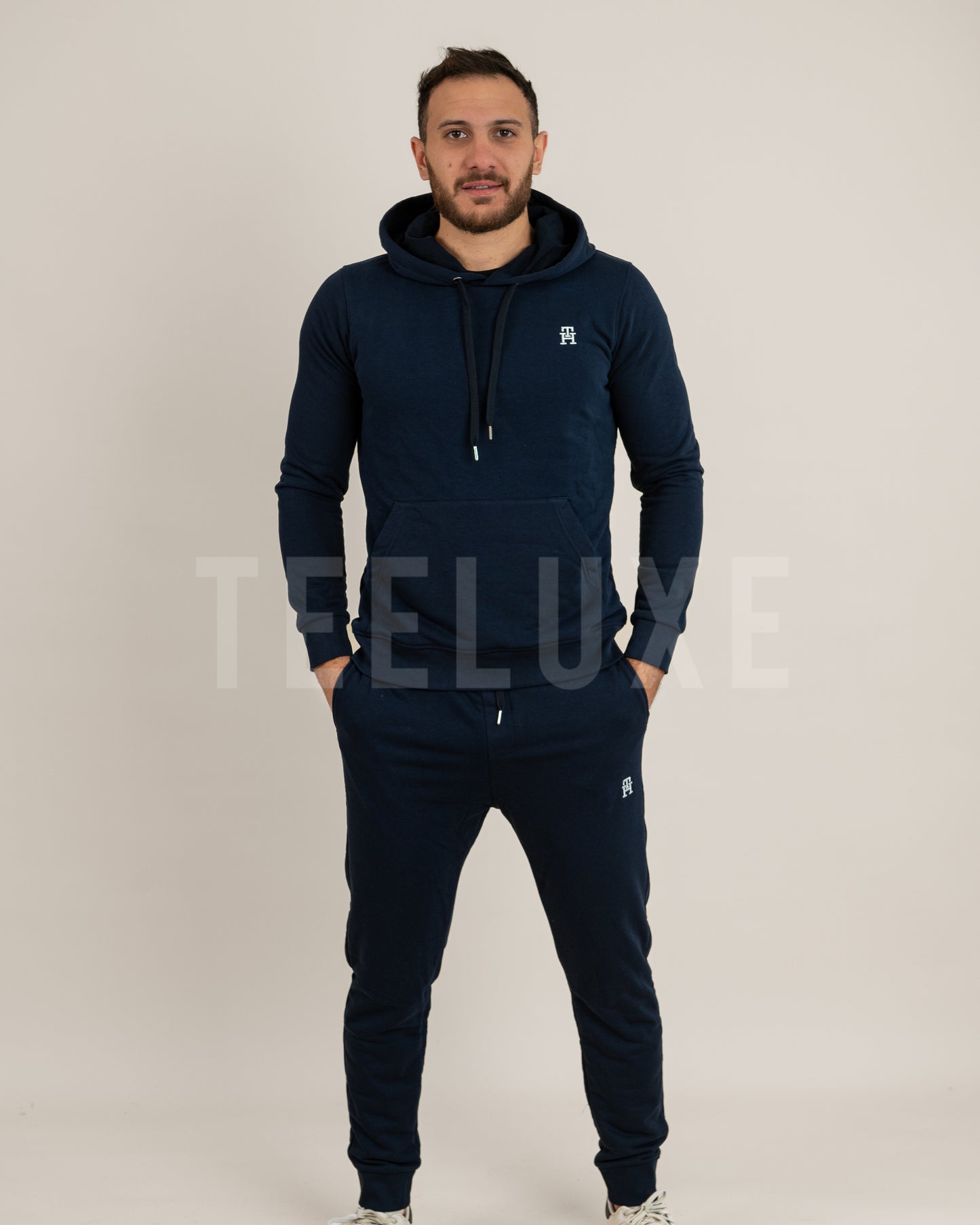 ensemble th sweat à capuche