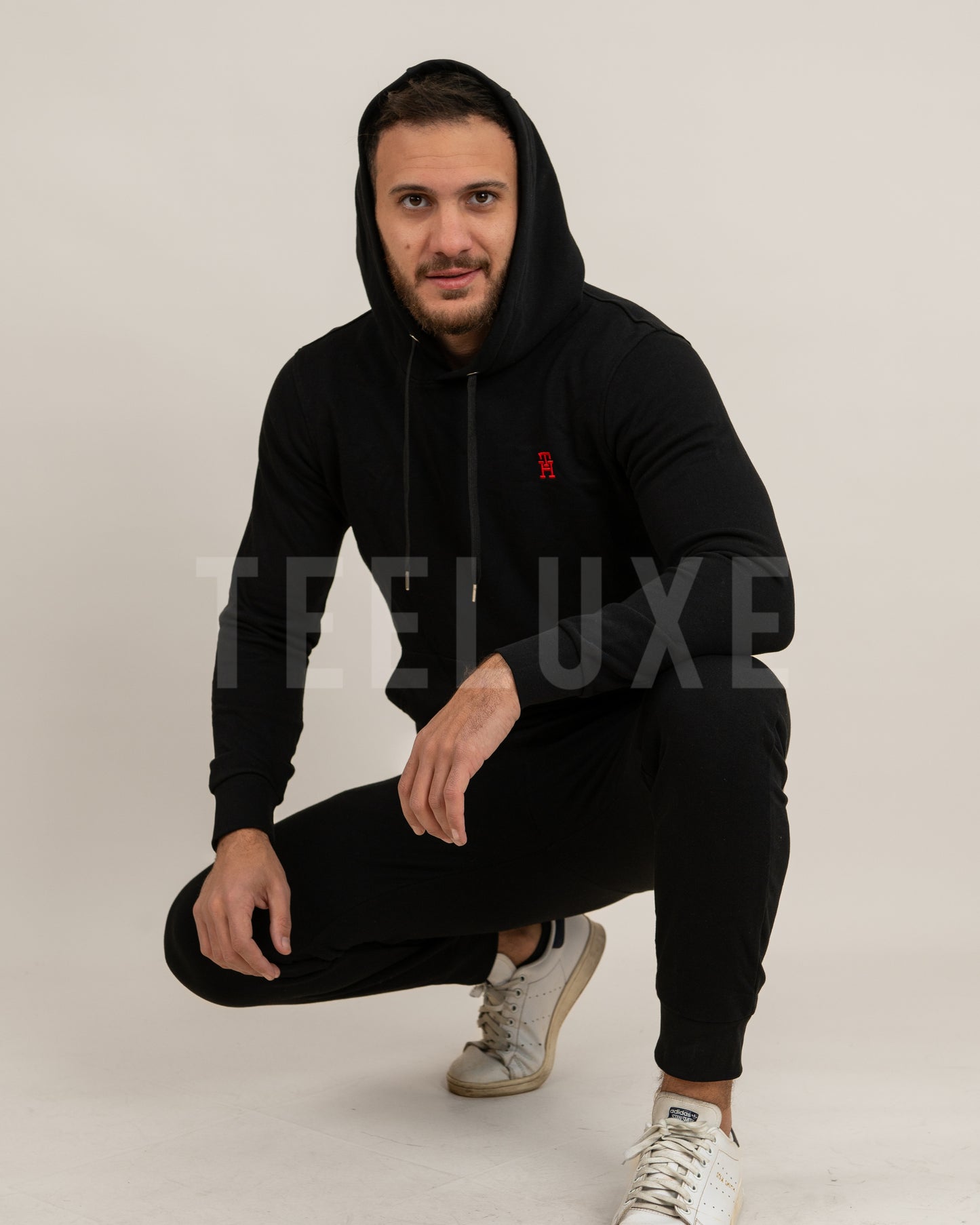 ensemble th sweat à capuche