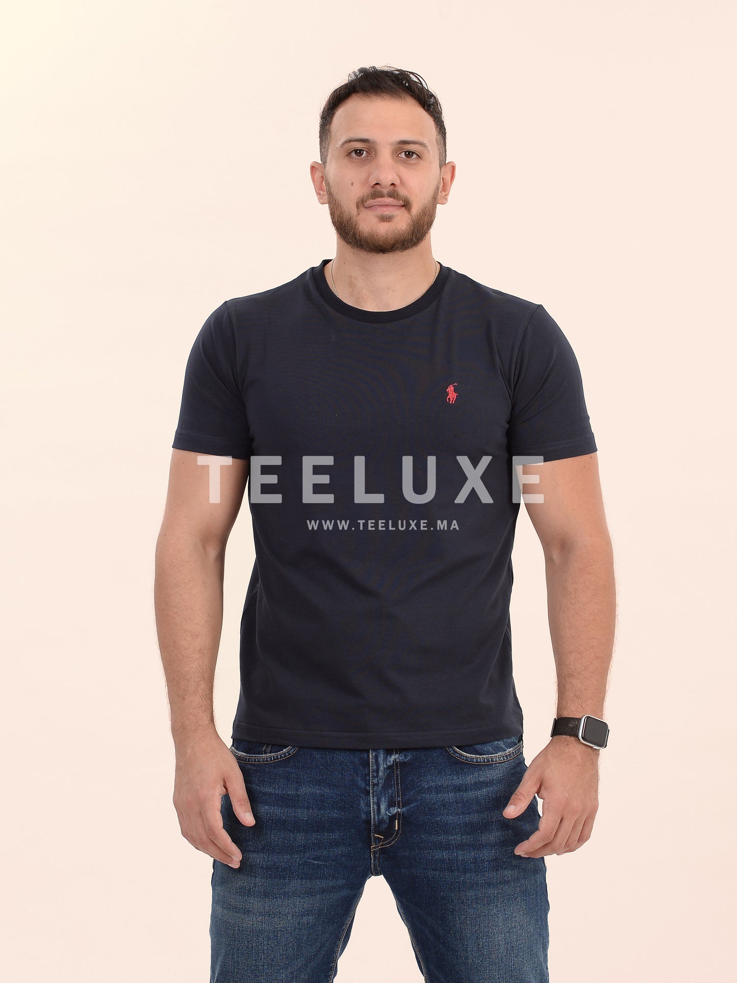 t-shirt rl en coton - slim