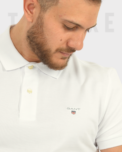 Polo shirt GNT en coton piqué