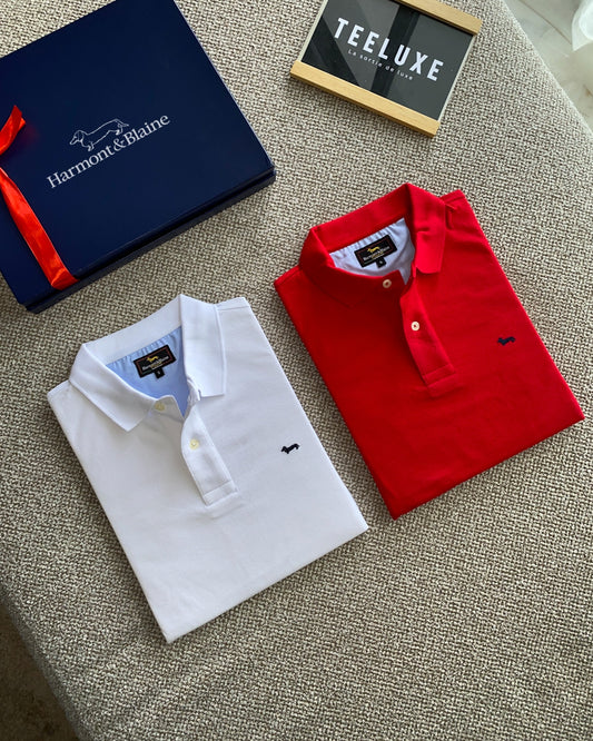 Polo shirt Harmont en coton piqué