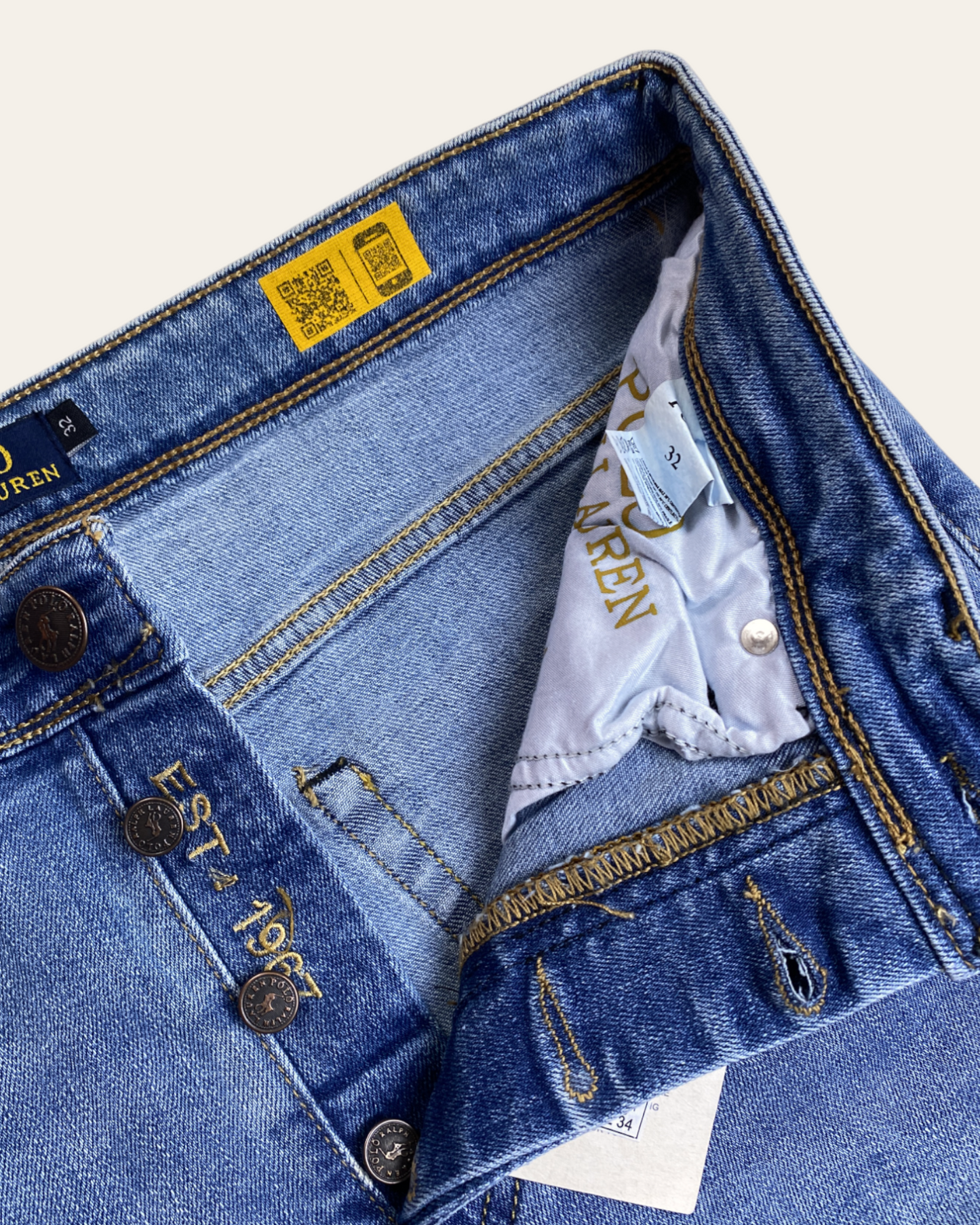 jeans ralph - bleu ciel