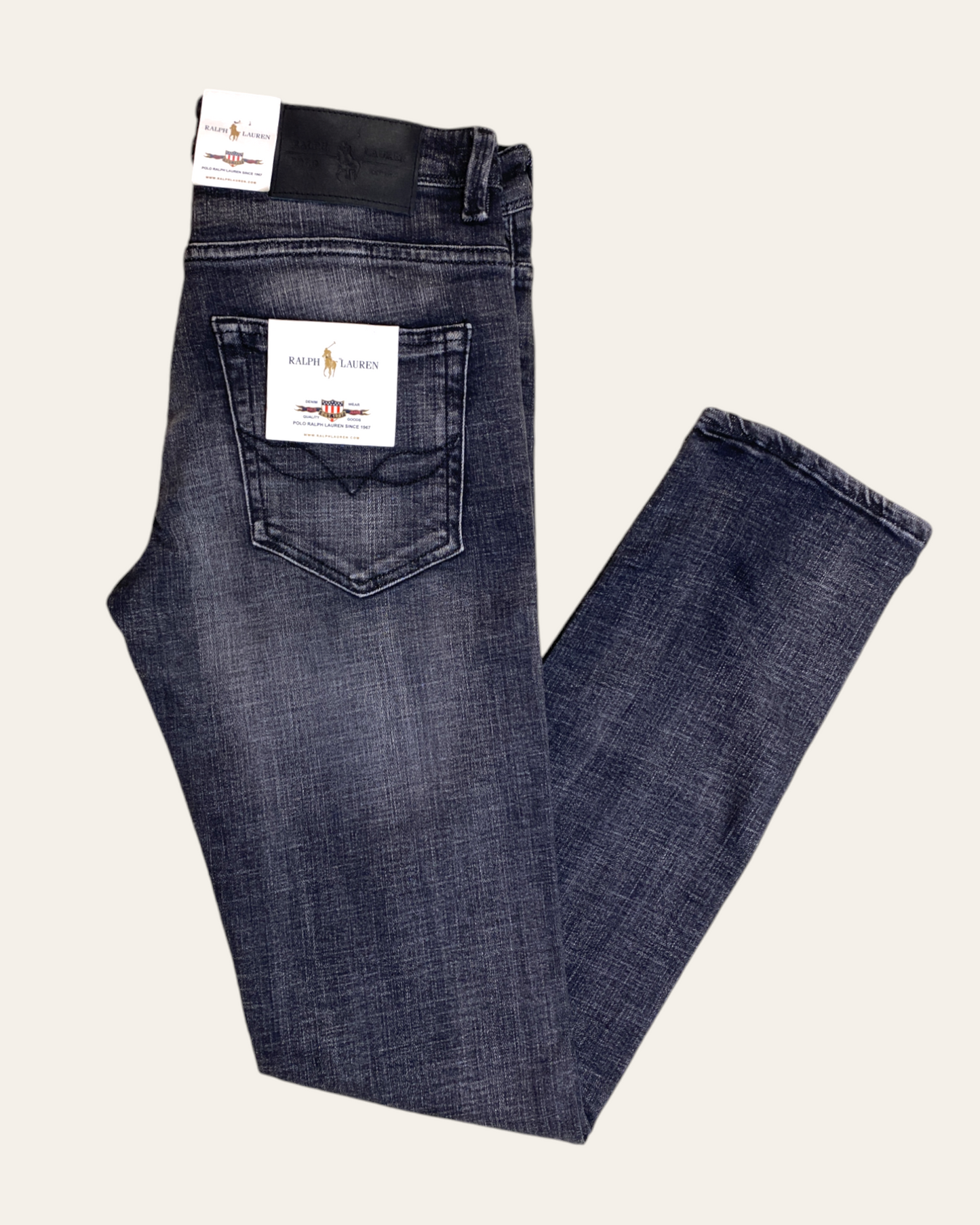 jeans ralph - gris fonce